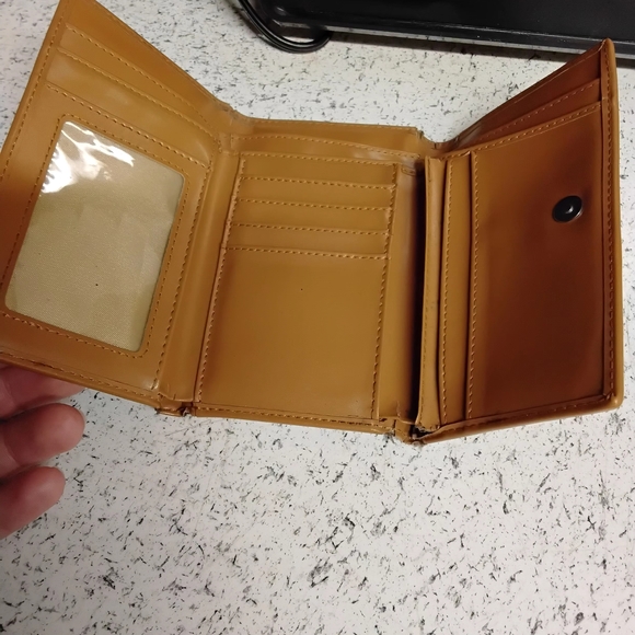 Coach Signature Brown and Tan Wallet - Picture 2 of 2